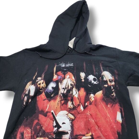 New Slipknot Sweatshirt Size Small SM Slipknot Self Titled Album Hoodie Pullover - Picture 3 of 6